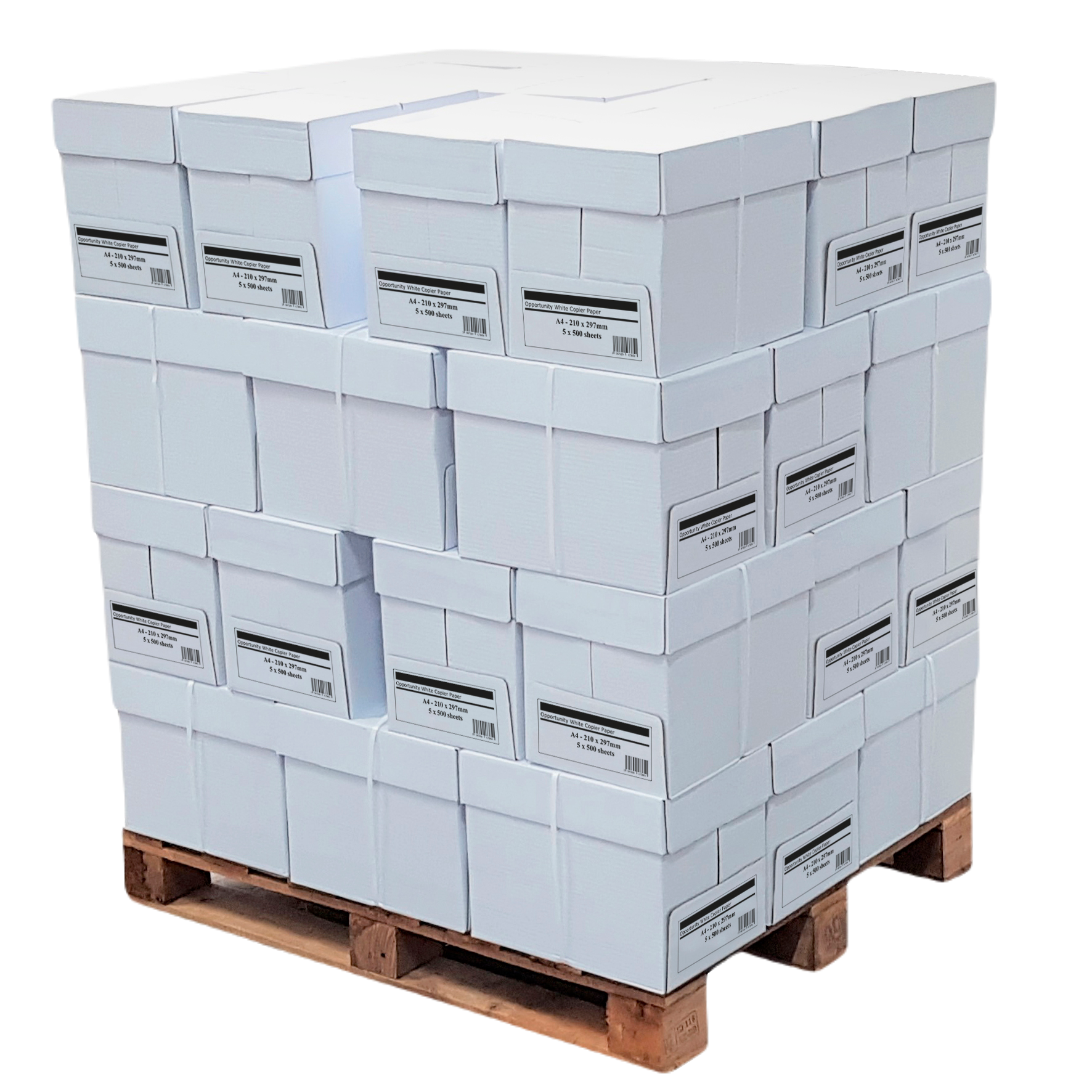 Multifunktions-Kopierpapier 80g/qm DIN A4 - Palette (100.000 Blatt)