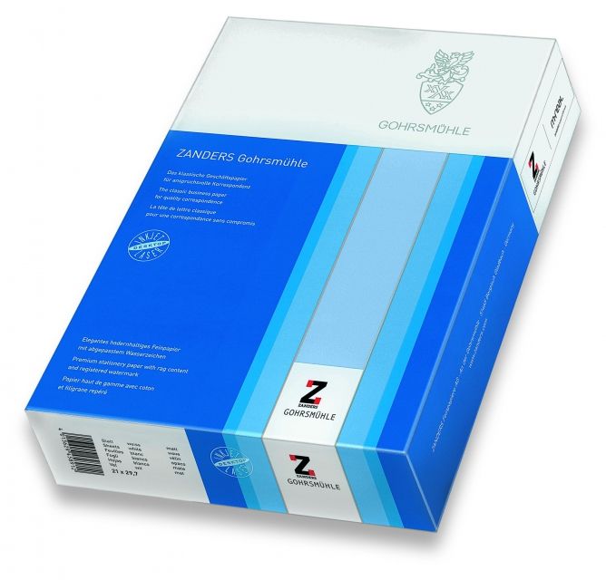 ZANDERS Gohrsmühle matt mit Wasserzeichen - 80g/qm DIN A4