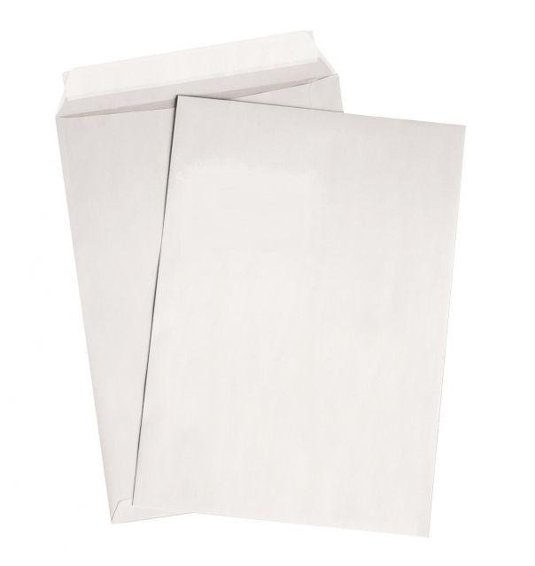 Versandtaschen DIN C4, weiß, ohne Fenster, HK, 90g/qm