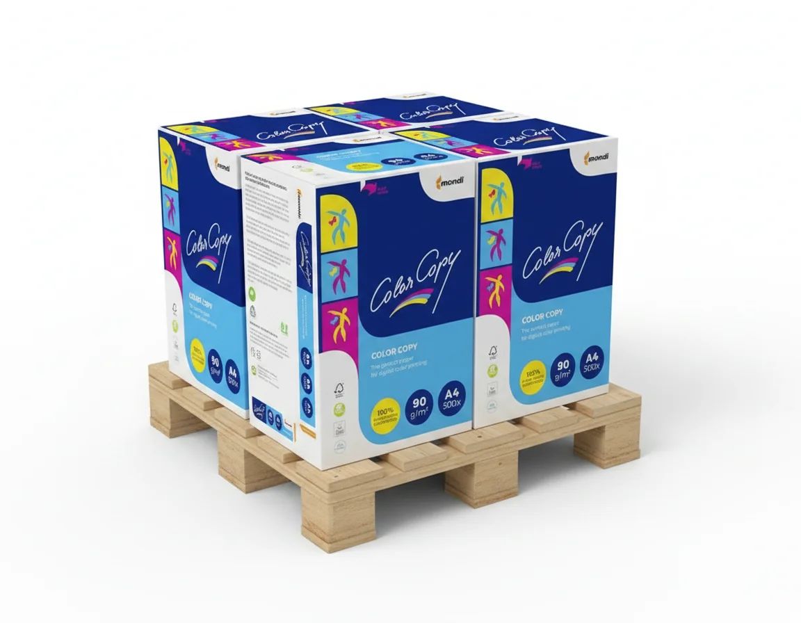 Color Copy Farblaserpapier 90g/qm DIN A4 - Palette (100.000 Blatt)